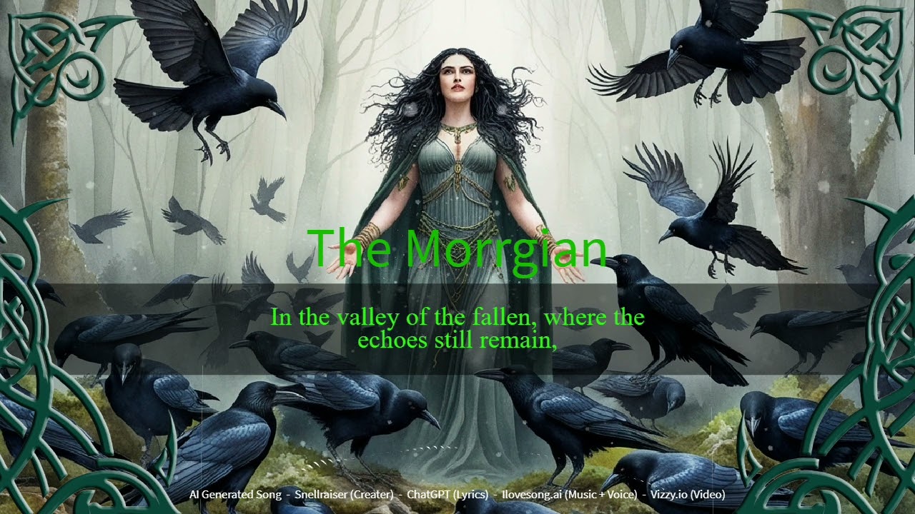 Celtic Lore - The Morrigan (With Lyrics)