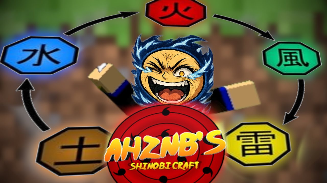 Showing All 5 Elemental Releases in AHZNB’s Naruto ShinobiCraft!