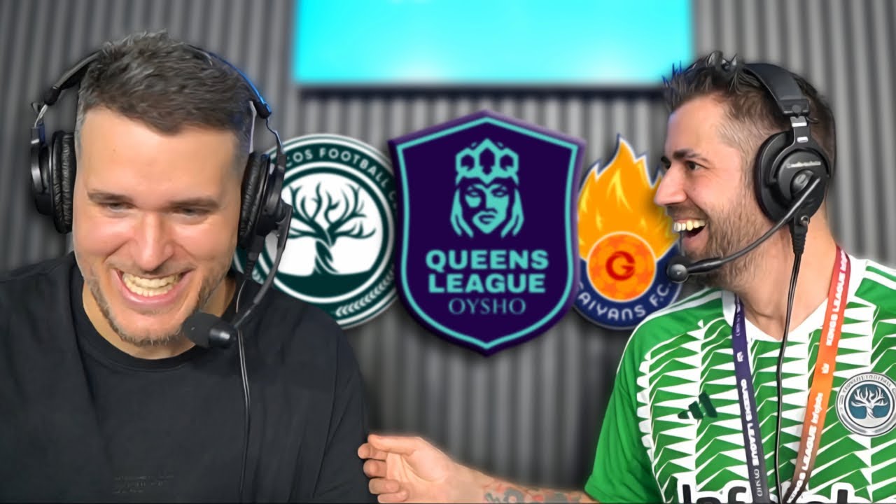¡AURON vino CONMIGO a ver la QUEENS LEAGUE!