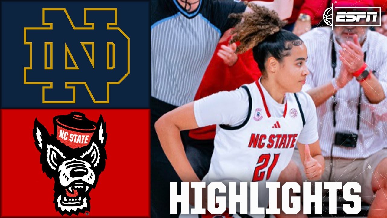 🚨 DOUBLE OT THRILLER 🚨 Notre Dame vs. NC State | Full Game Highlights | ESPN College Basketball