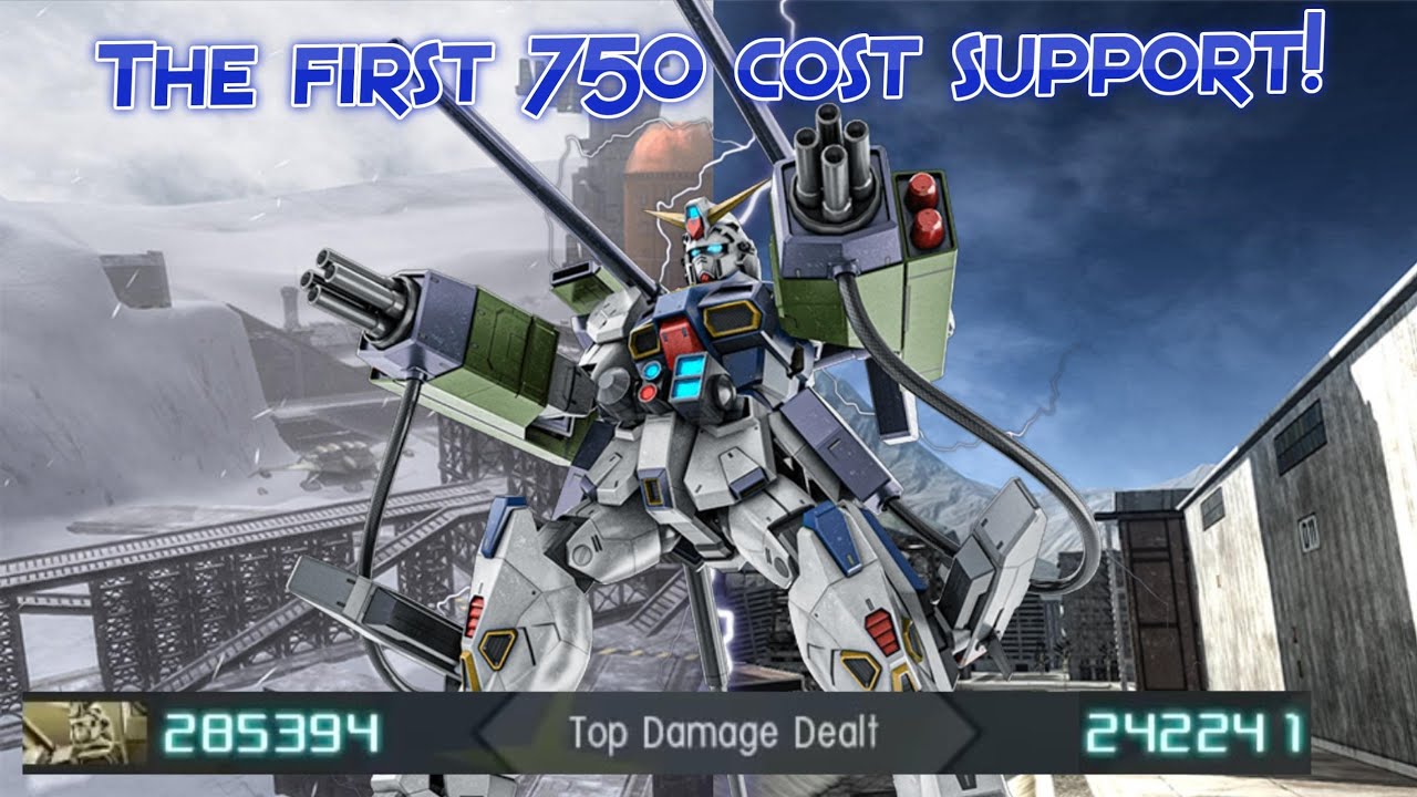 GBO2 Gundam F90S: The first 750 cost support!