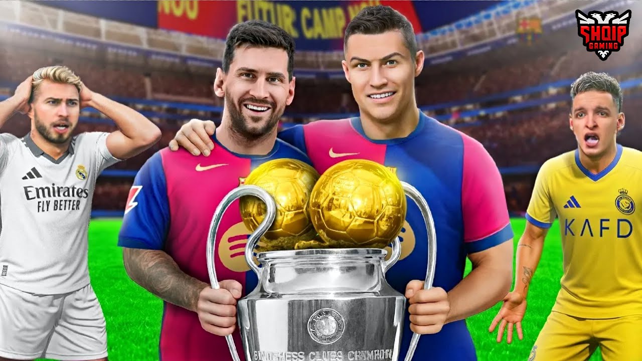 RONALDO DHE MESSI BASHK... GRANITI VS VADDA !! FIFA 25 !! - SHQIPGaming