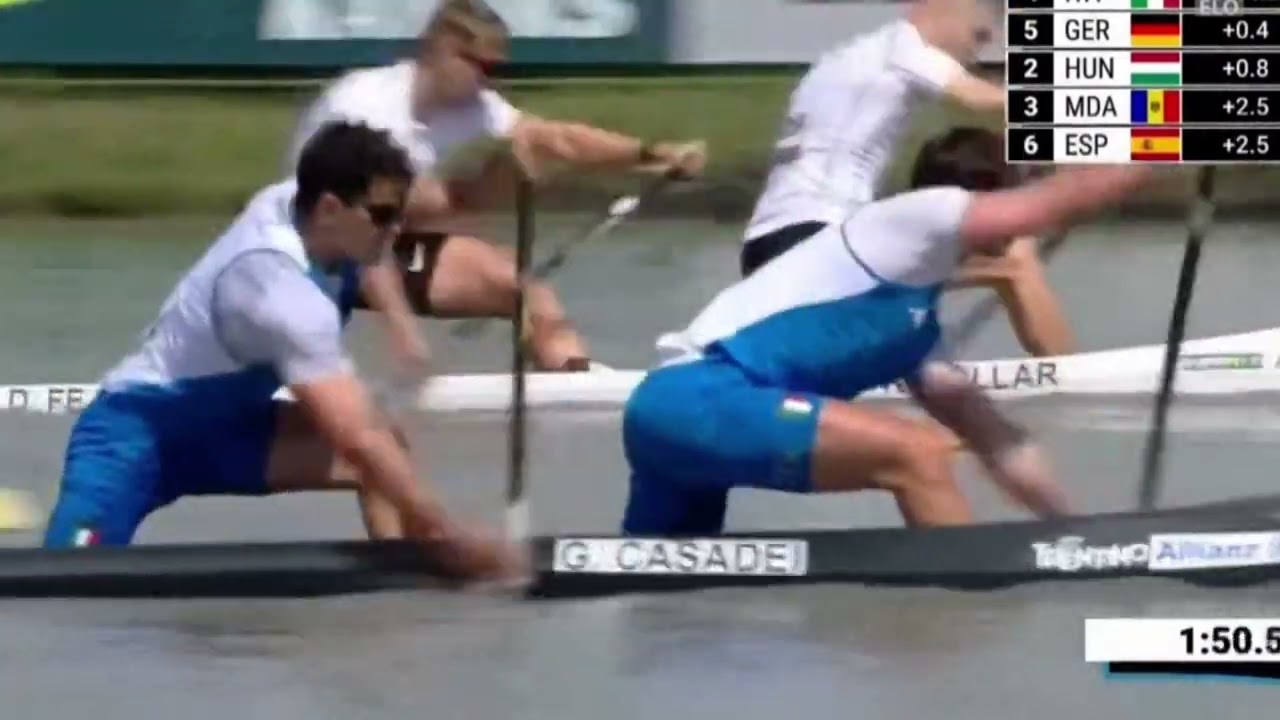 Canoa, giovedì a Racice al via gli Europei. Tra i protagonisti anche Carlo Tacchini