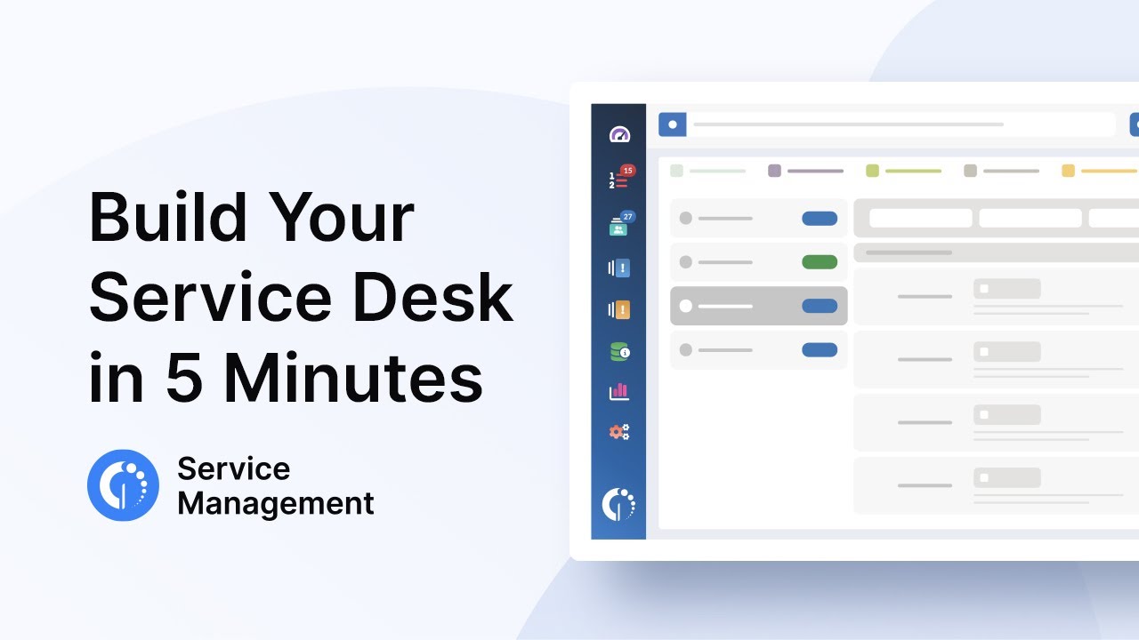 How to Build a Service Desk in Just 5 Minutes (Beginners Tutorial)