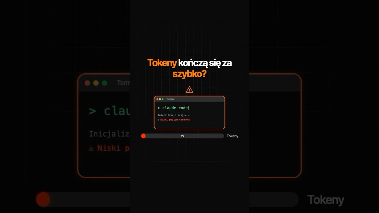 Tokeny w Claude Code kończą się za szybko? Jest na to jedna komenda.