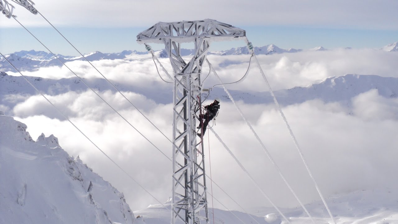 Enedis dans les Alpes