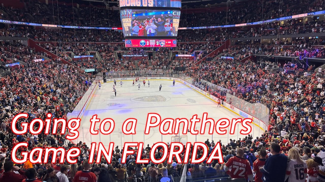 Мы пошли на игру Florida Panthers ВО ФЛОРИДУ