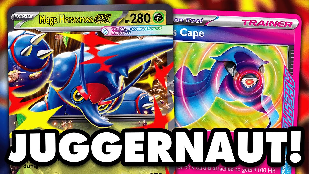 Mega Heracross ex Is a Terrifying Tank!