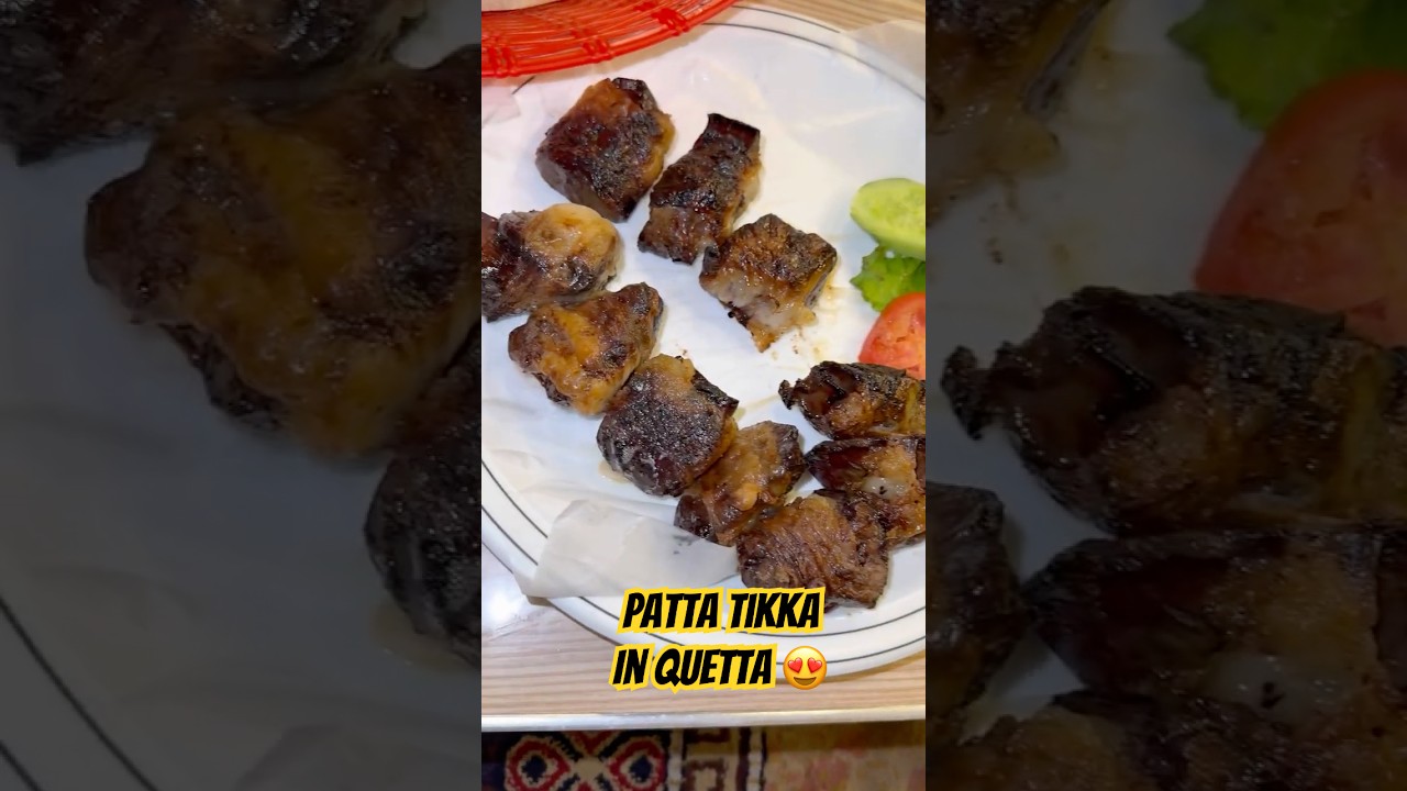 Tried Patta Tikka Shinwari Dish In Quetta ❤️ | Part 1 