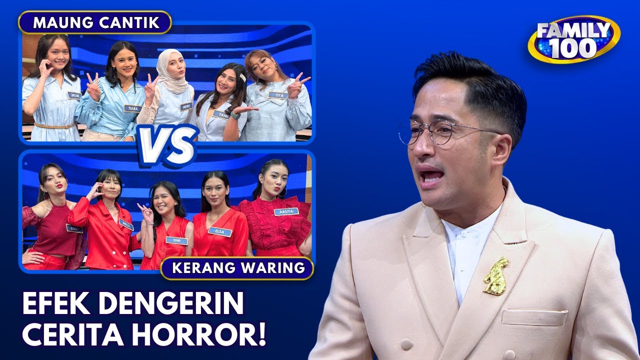 NGERI! Ini Dampaknya Setelah Dengerin Cerita Horor! - Family 100 (22/12/2024)