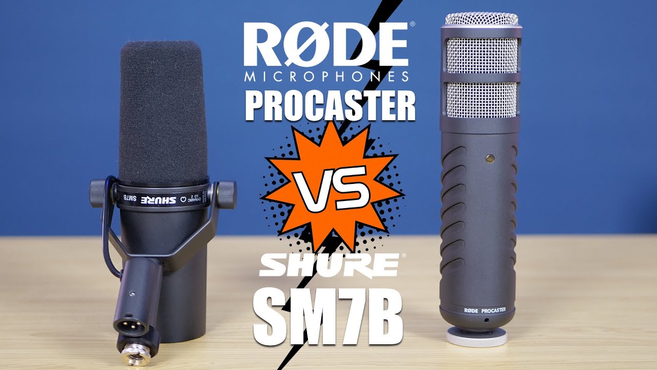 Shure SM7B vs Rode Procaster - Value vs Performance!?