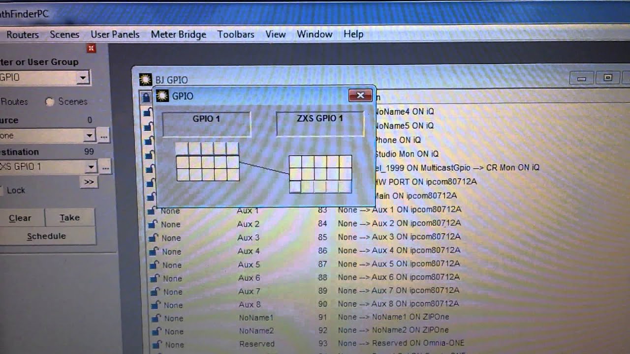 Zephyr XStream GPIO to Axia Pathfinder Demo
