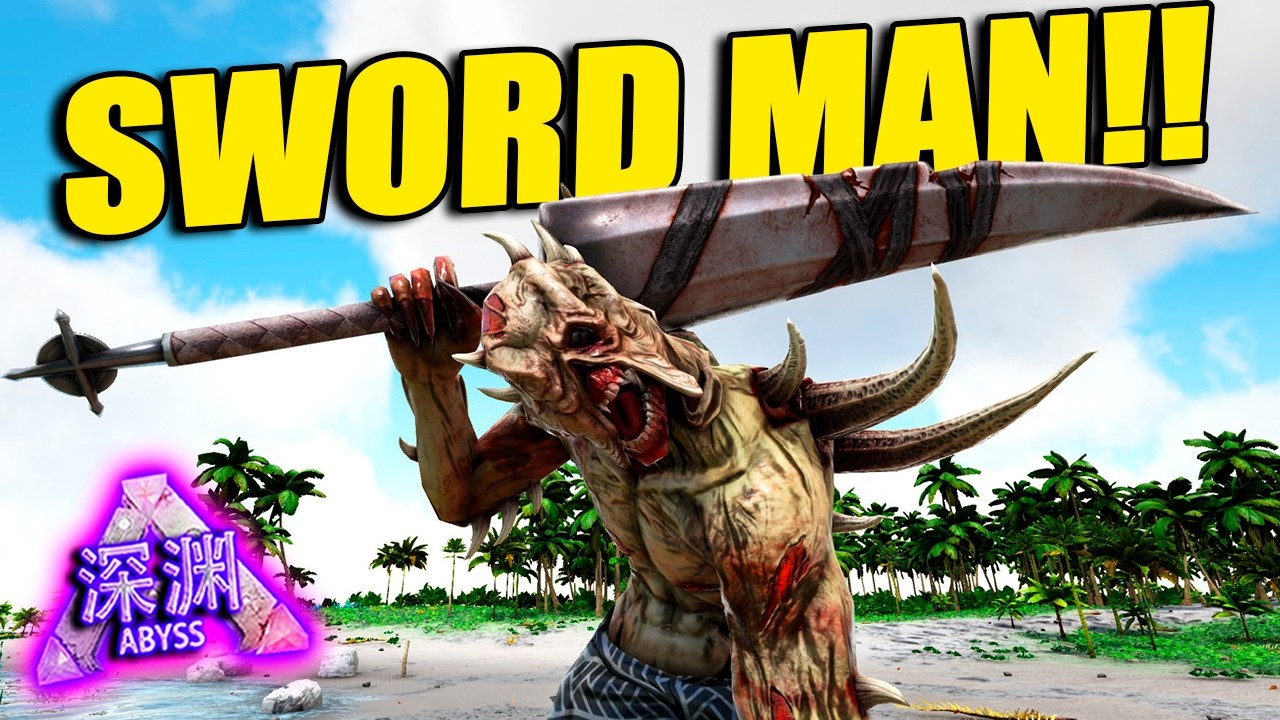 SWORDMAN!! UM ORIGINALY DE RESPEITO MAIS DE 50M DE DANO!! - ARK ABYSS #58