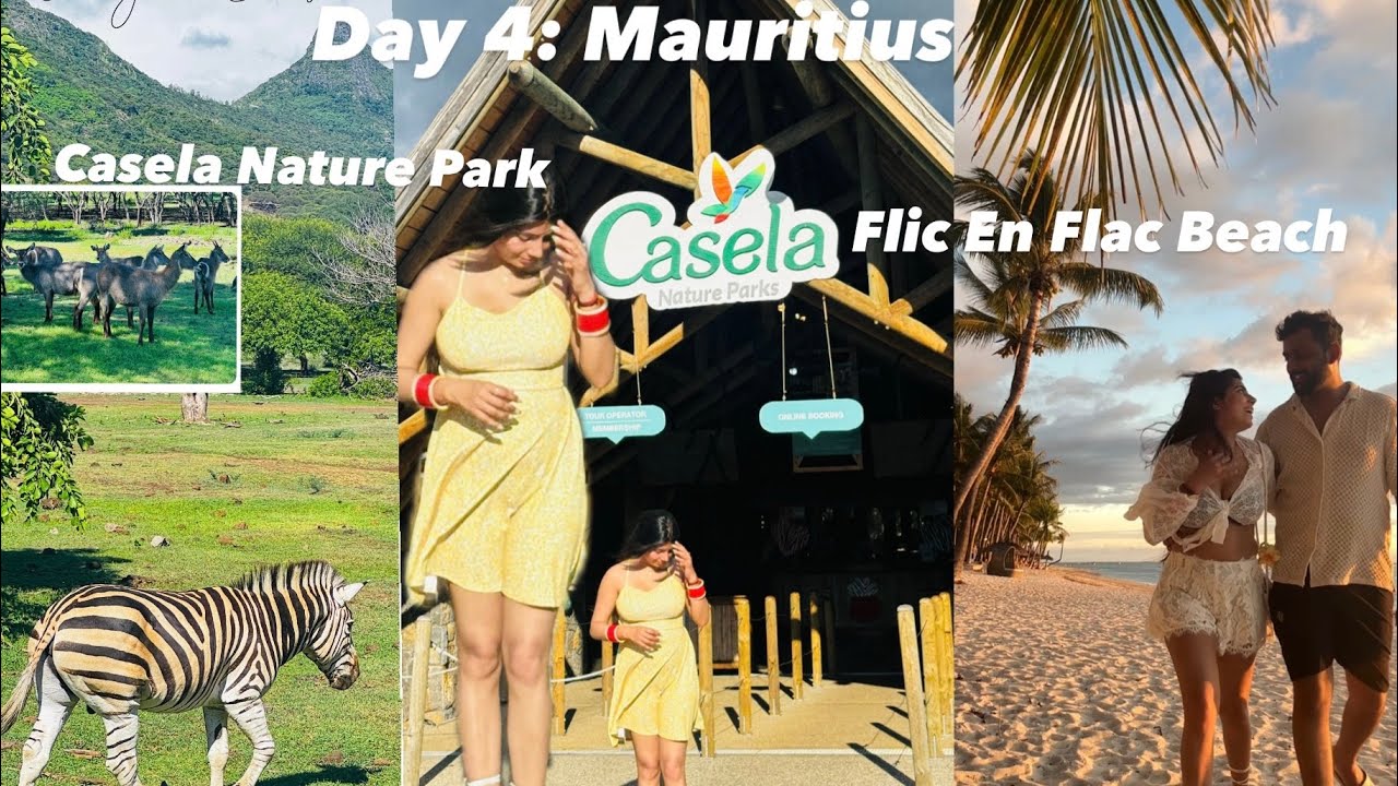 Day 4:Mauritius|Casela Nature Park|Flic En Flac Beach|