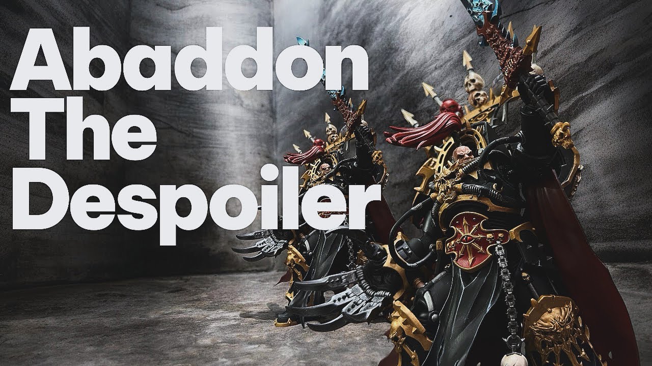 JoyToy Warhammer 40K Abaddon The Despoiler. 