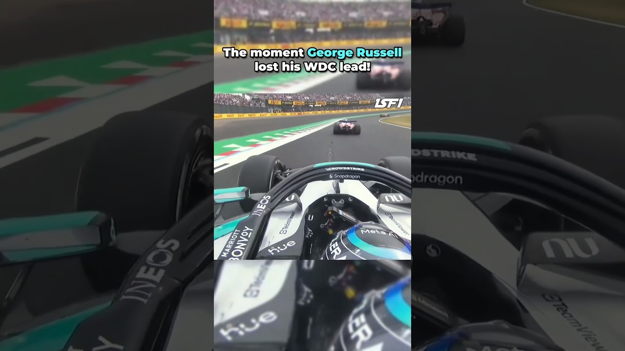 The moment George Russell lost his WDC lead!