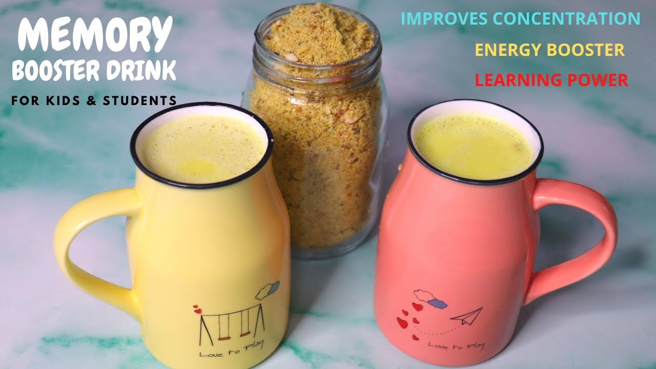 Brain Booster Drink | Improve Memory & Concentration | Ultimate Drink for Students, Kids for Exams