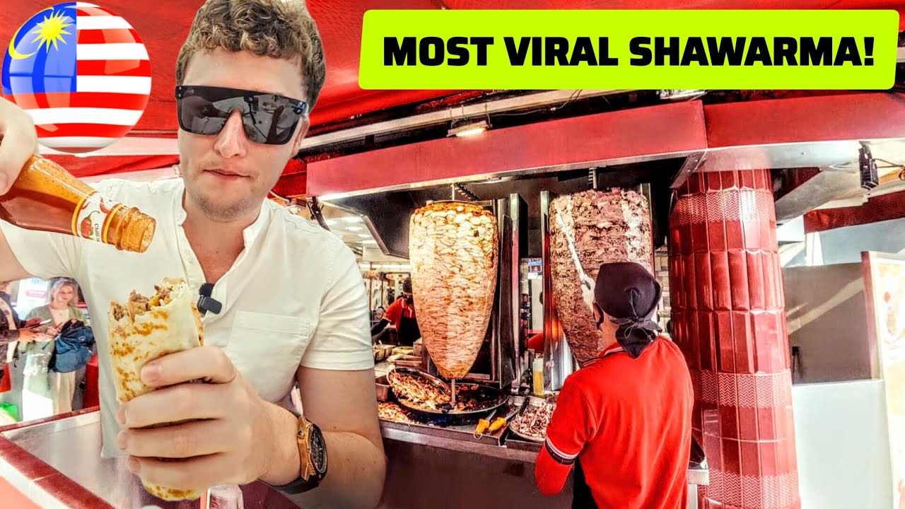 Самая вирусная шаурма в Куала-Лумпуре, Малайзия! 🇲🇾