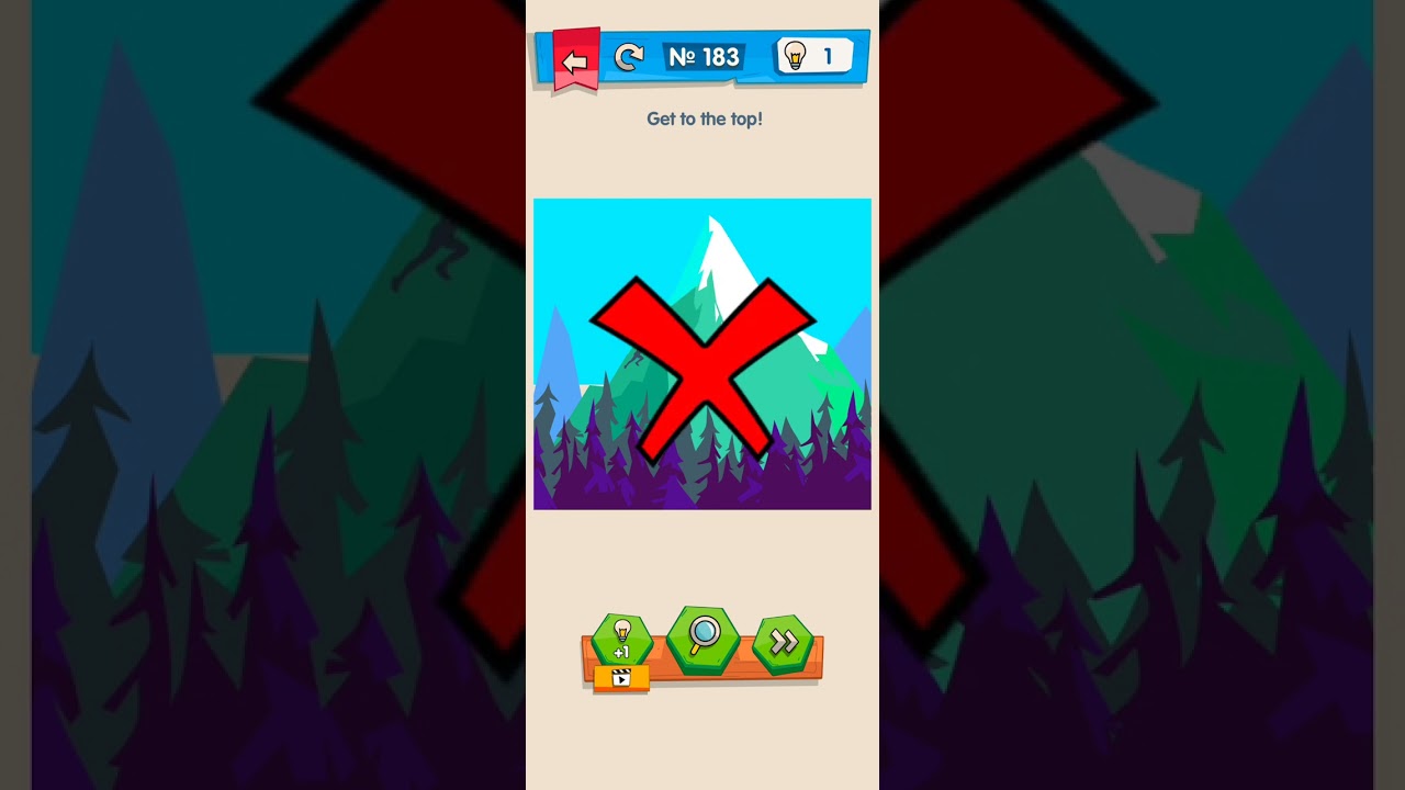 Level 183 -  Reach on the peak | IQ Boost | #walkthrough #viral #iqboost #trending