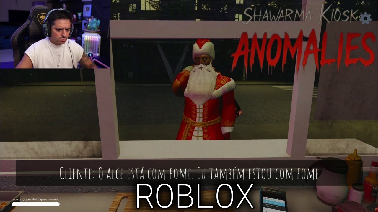CORINGA JOGANDO Shawarma Kiosk Anomalies no ROBLOX