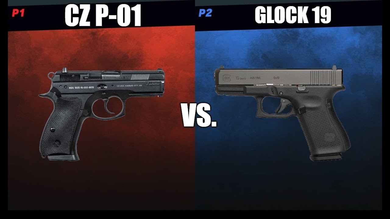 CZ P-01 vs. Glock 19