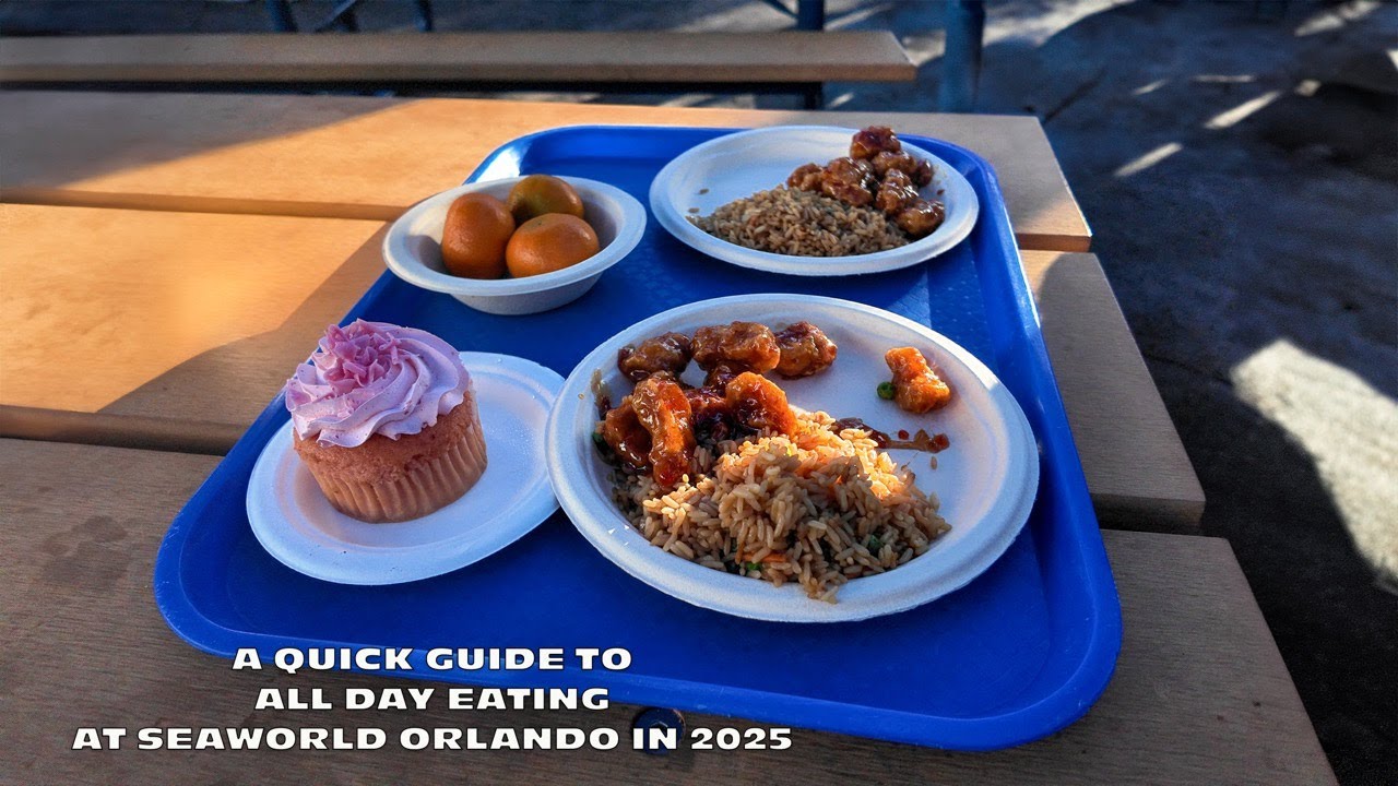 Quick guide to the all day dining at SeaWorld in 2025