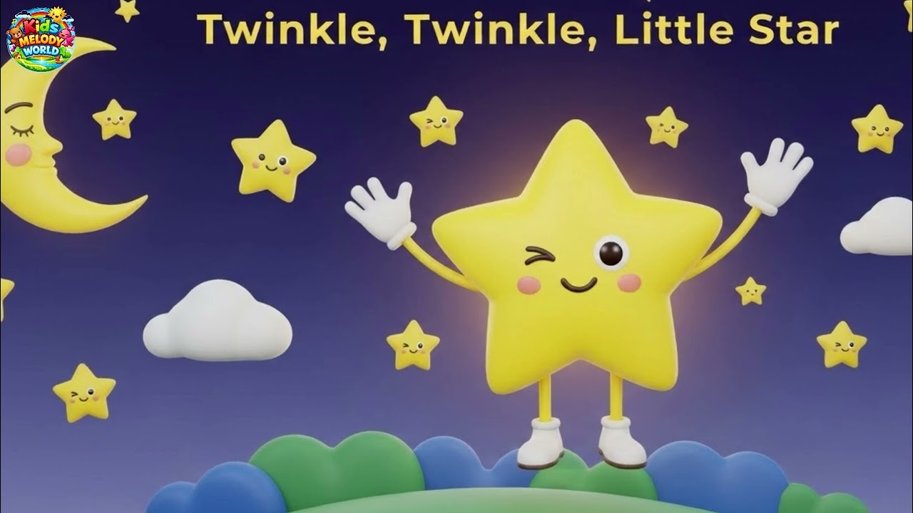 Twinkle, Twinkle, Little Star | Fun Nursery Rhyme for Kids & Toddlers | Kids Melody World