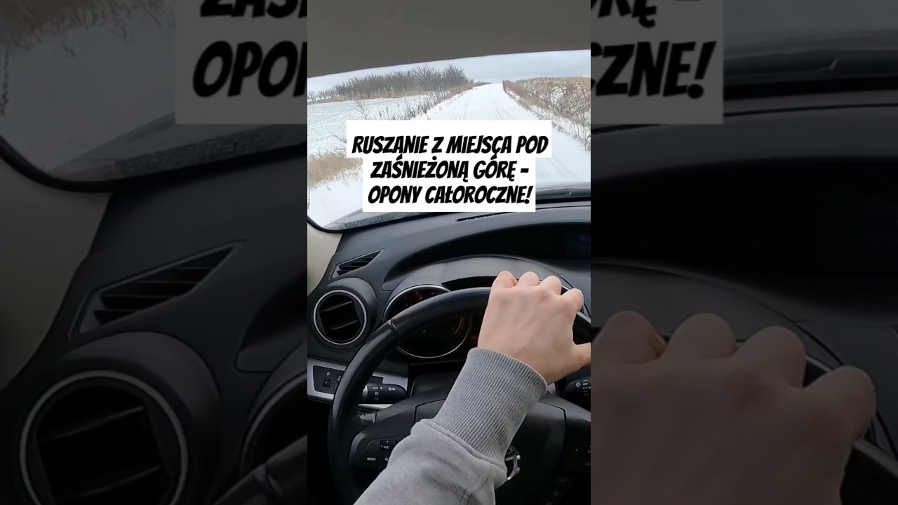 Test opon całorocznych na śniegu - Nexen N'blue 4season 2 #opony #zima2025