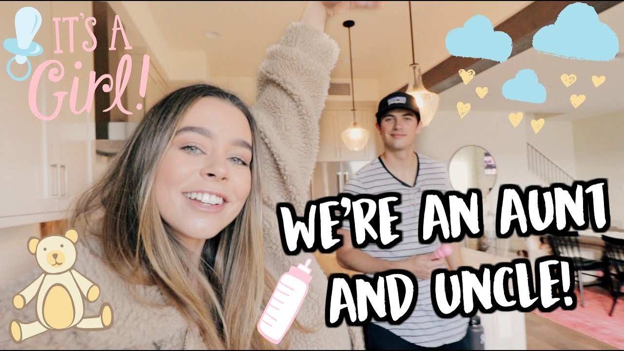 WE'RE AN AUNT AND UNCLE!!!