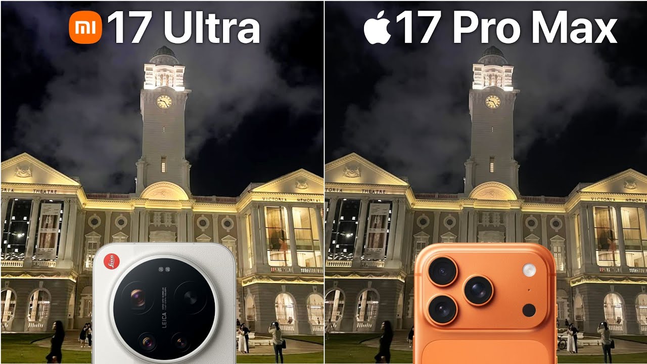 Сравнительный тест камер Xiaomi 17 Ultra и iPhone 17 Pro Max.