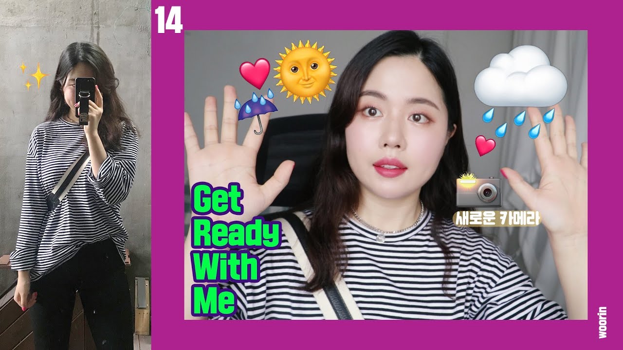 ☂️2018 GRWM#14.비오는 날 겟레디 주절주절🌝 (인테리어, 캐논g7xmk2 vs 소니rx100mk6) | WOORIN