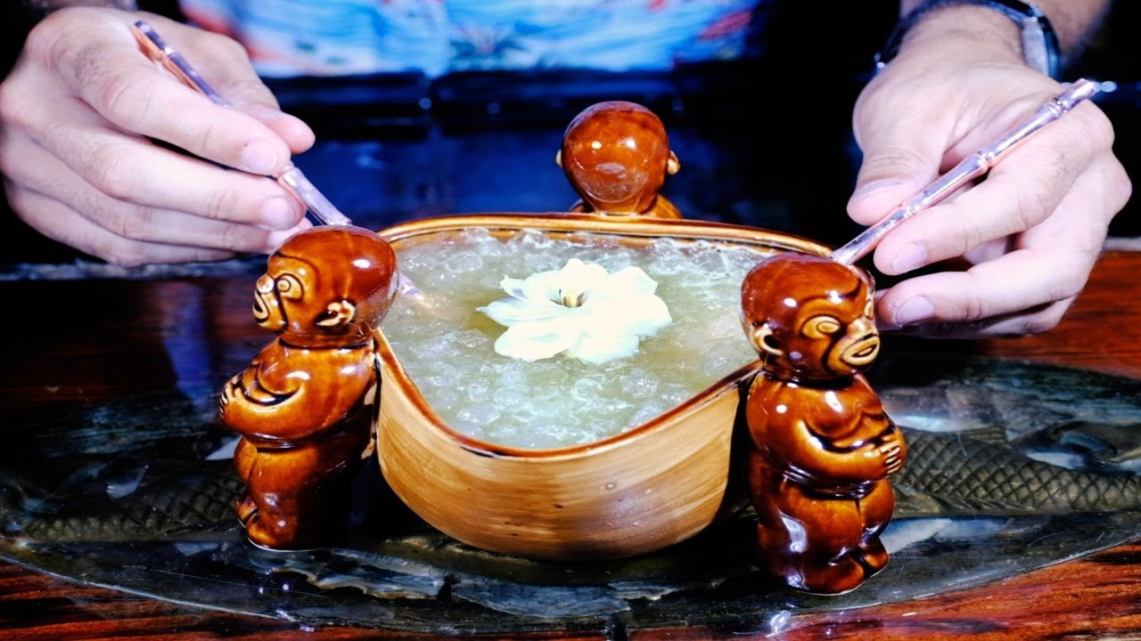 How to make Trader Vic's Scorpion Bowl from the 1950's