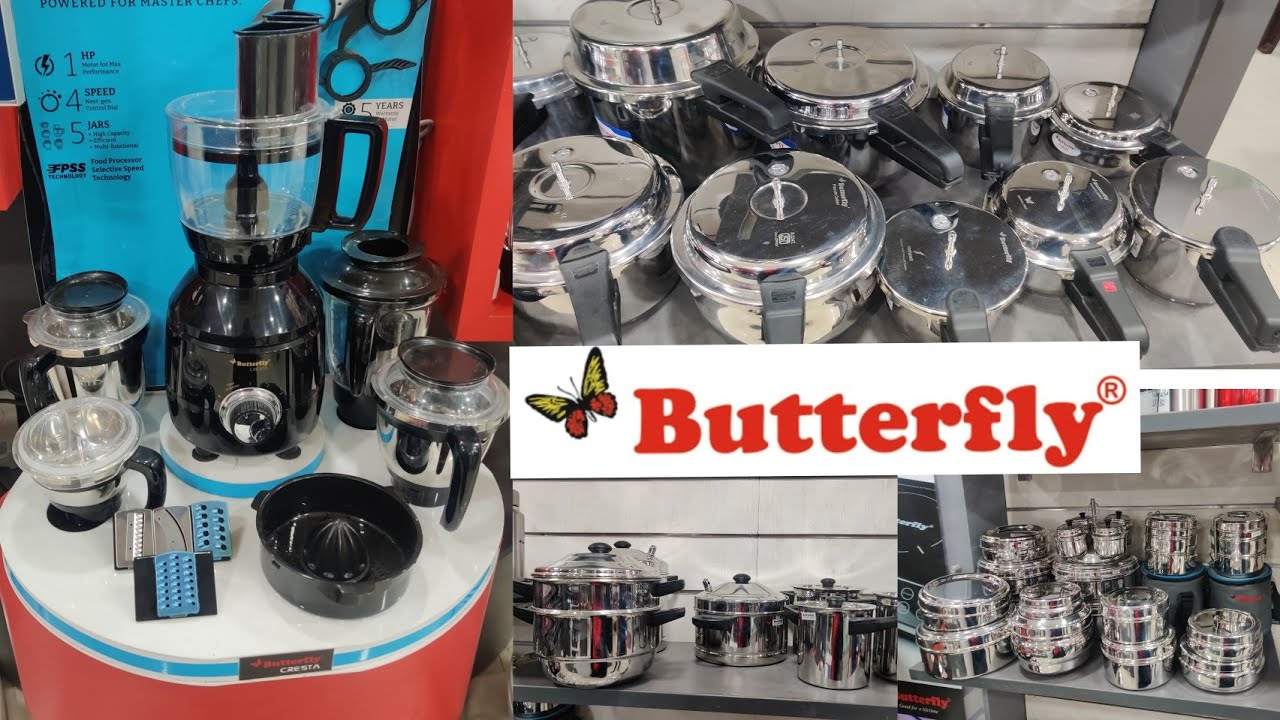 🦋Butterfly Showroom Celeration offers Stove chimney, mixie,Wet grinders,Electric cookers flasks