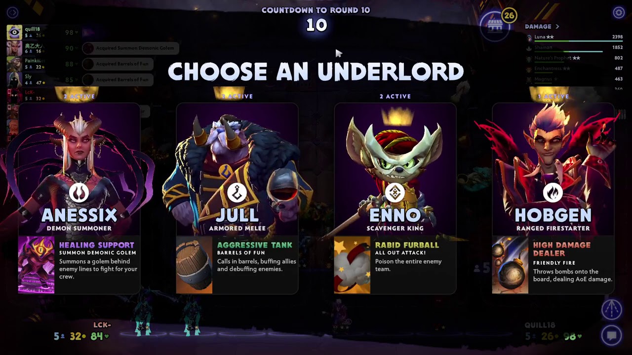 Dota Underlords - VERY late to Season 1 - Ep 1