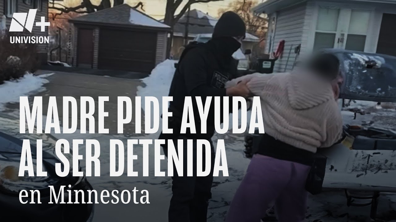 Madre pide ayuda al ser detenida en Minnesota