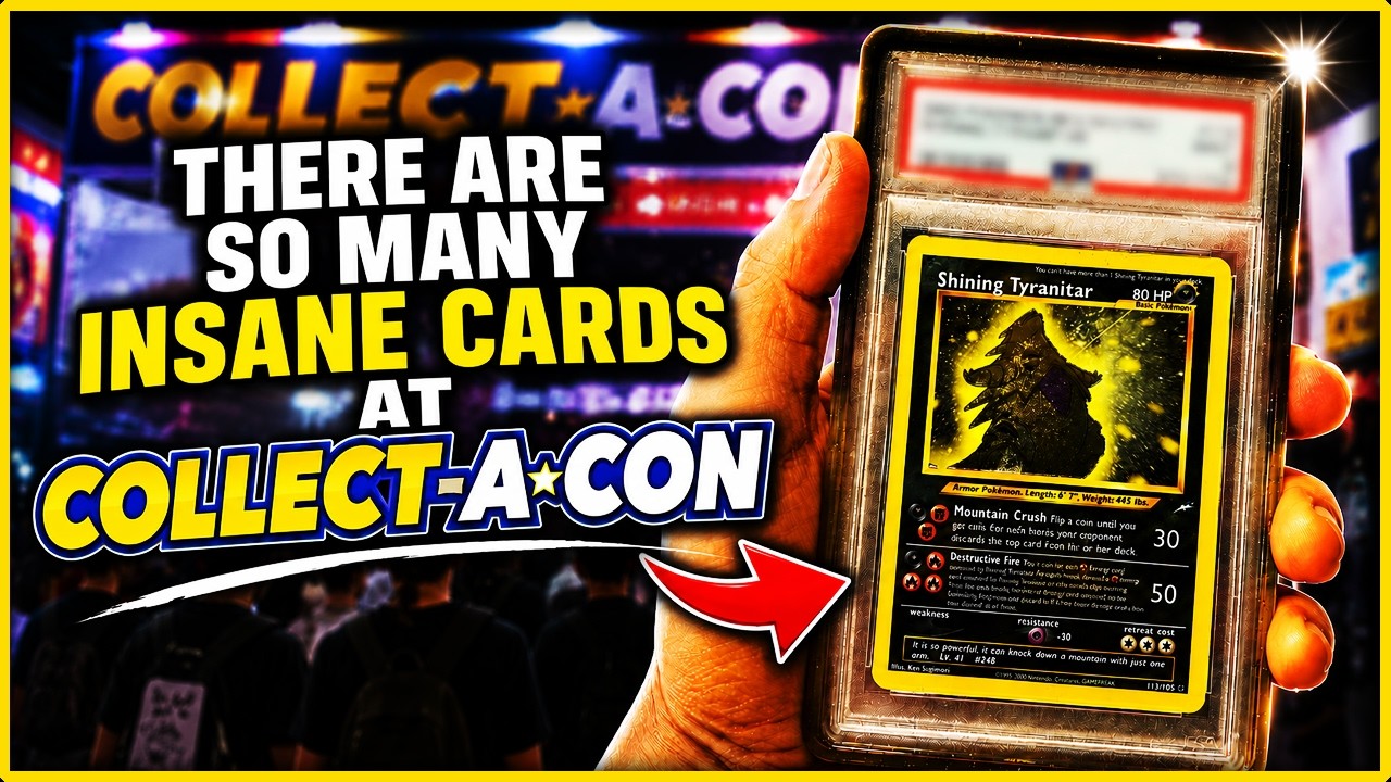 Мы с друзьями пошли на COLLECT-A-CON!!!