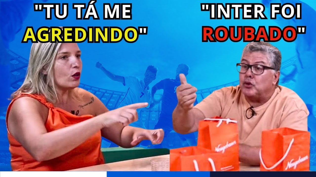 Inter foi roubado? Miola perde a paciência e discute com convidada gremista
