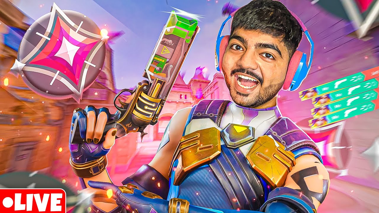 🔴 SHERIFF ONLY TO IMMO 😮‍💨 DAY 4 | VALORANT LIVE INDIA !sheriff