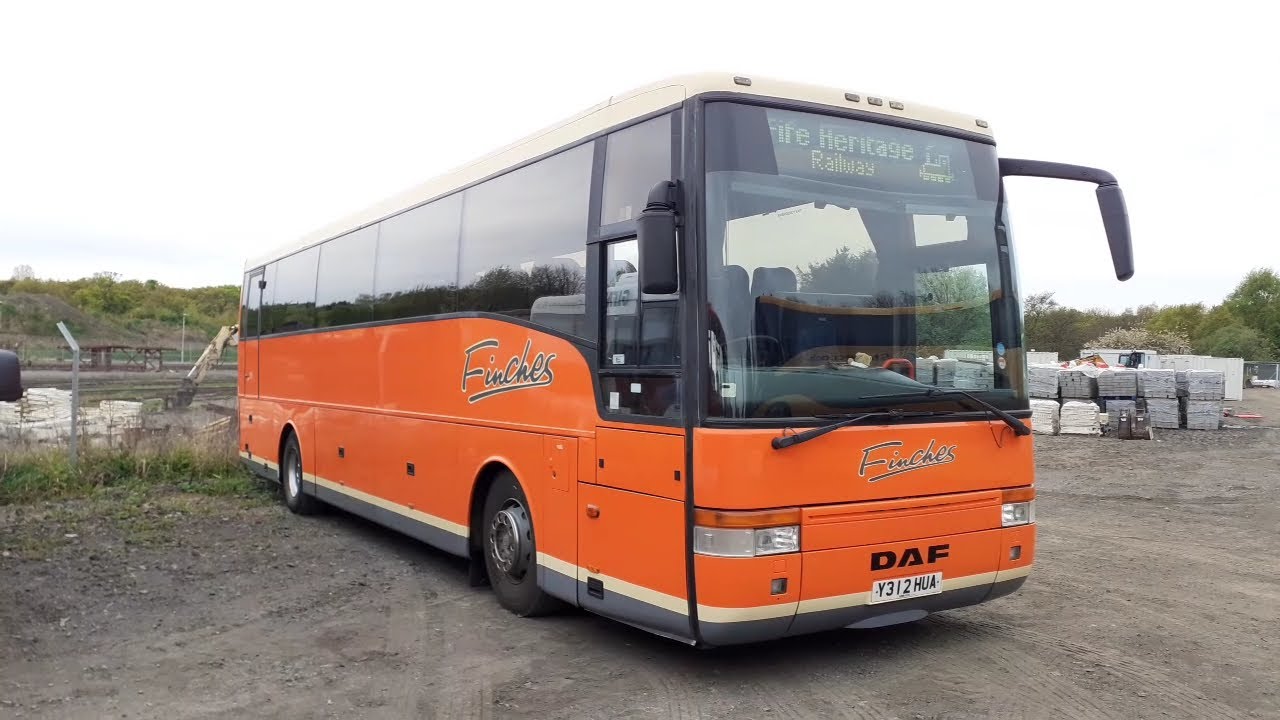 Preserved Finches Coaches DAF SB3000 Van Hool Y312 HUA