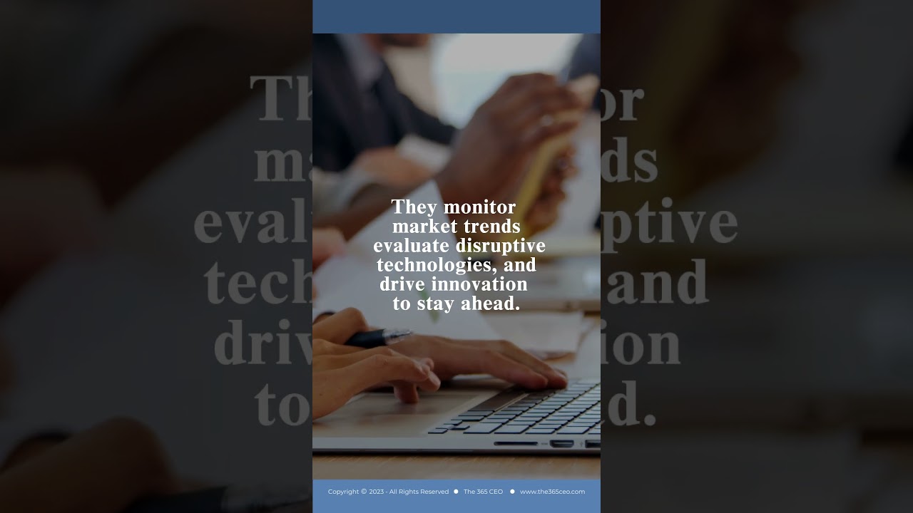 CEO Fundamentals: Industry Disruption