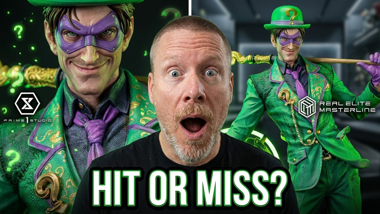 Surowa reakcja! Figurka Riddlera 1/3 od Prime 1 Studio TRAFIŁ CZY PUDŁO?