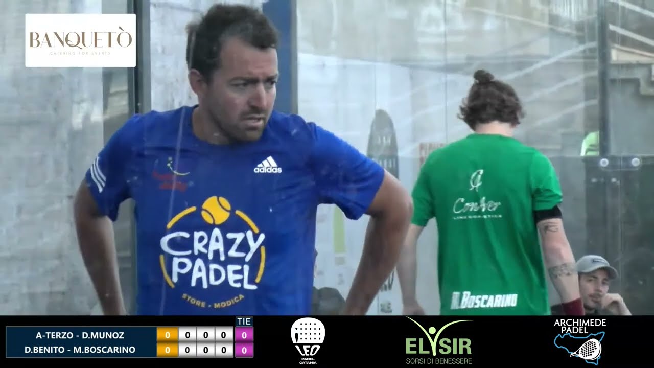 FINALE LEO PADEL CATANIA OPEN 1500 D. MUNOZ - A. TERZO VS D.BENITO - M.BOSCARINO