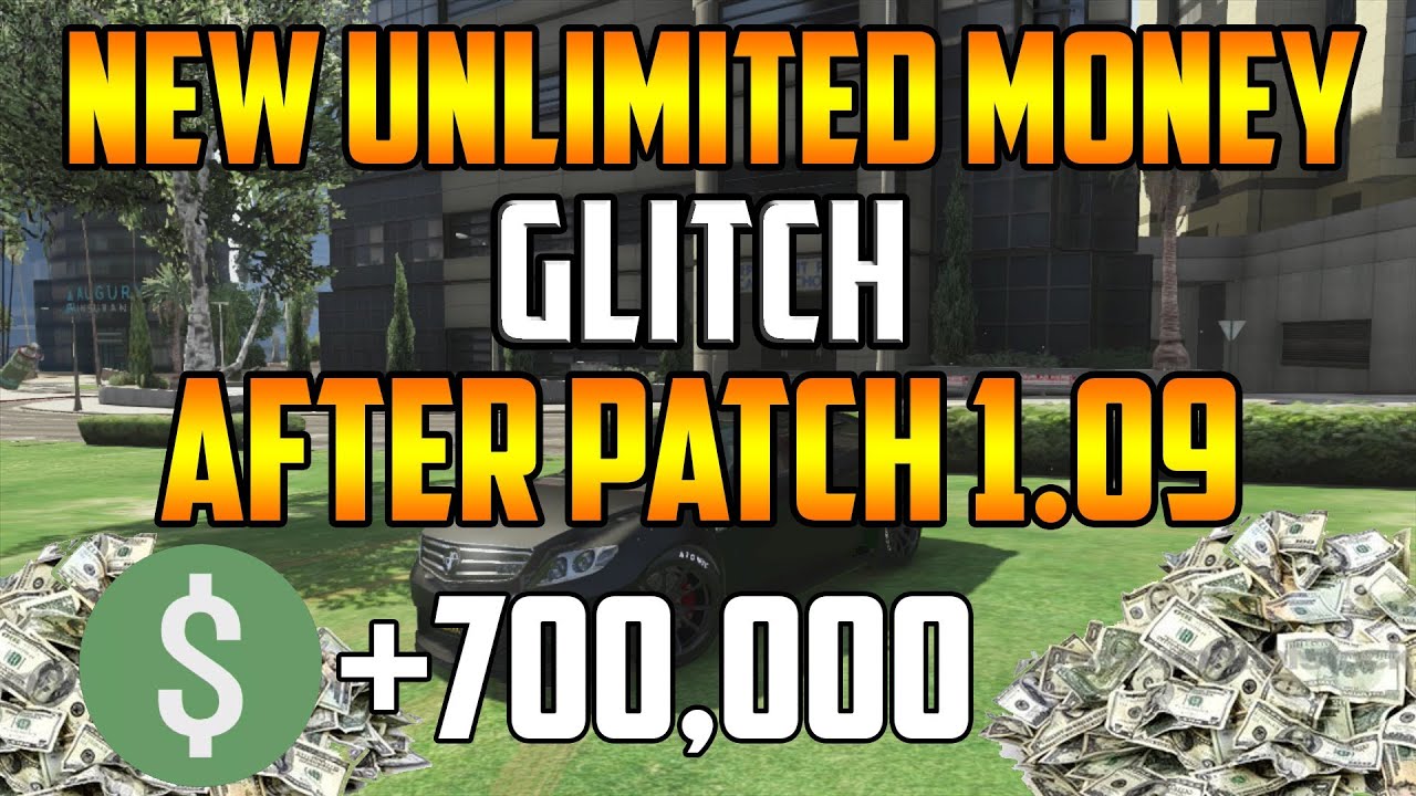 Gta 5 Online - UNLIMITED MONEY GLITCH AFTER PATCH 1.09!