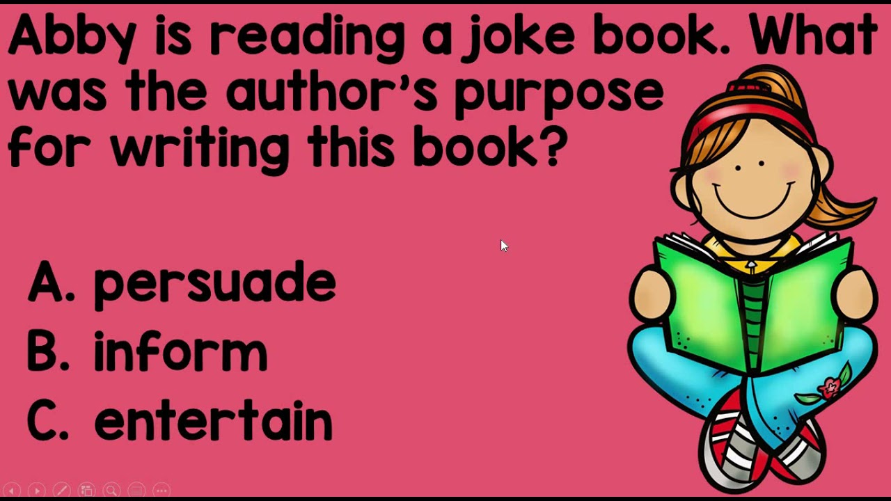 Author's purpose mini lesson