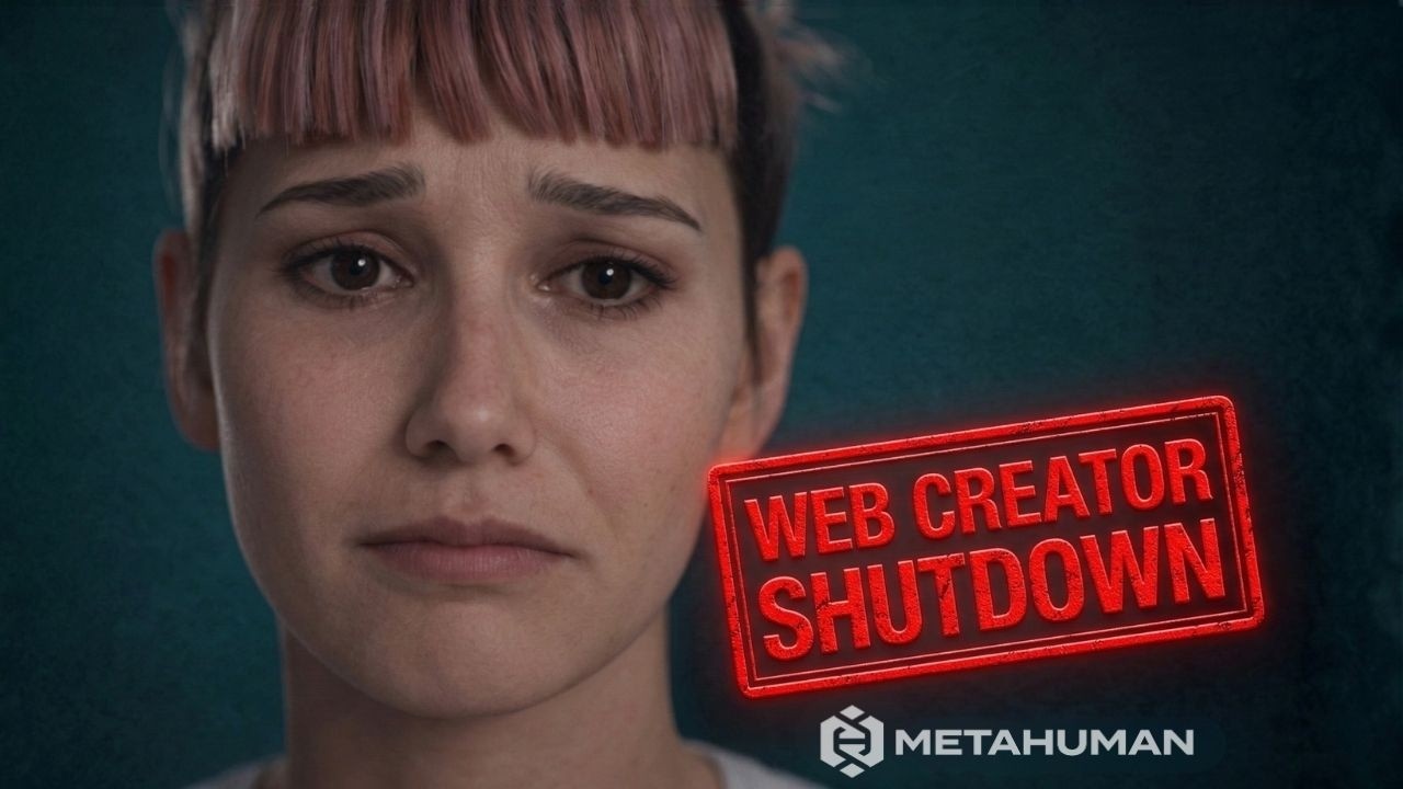 Epic закрывает MetaHuman Creator.