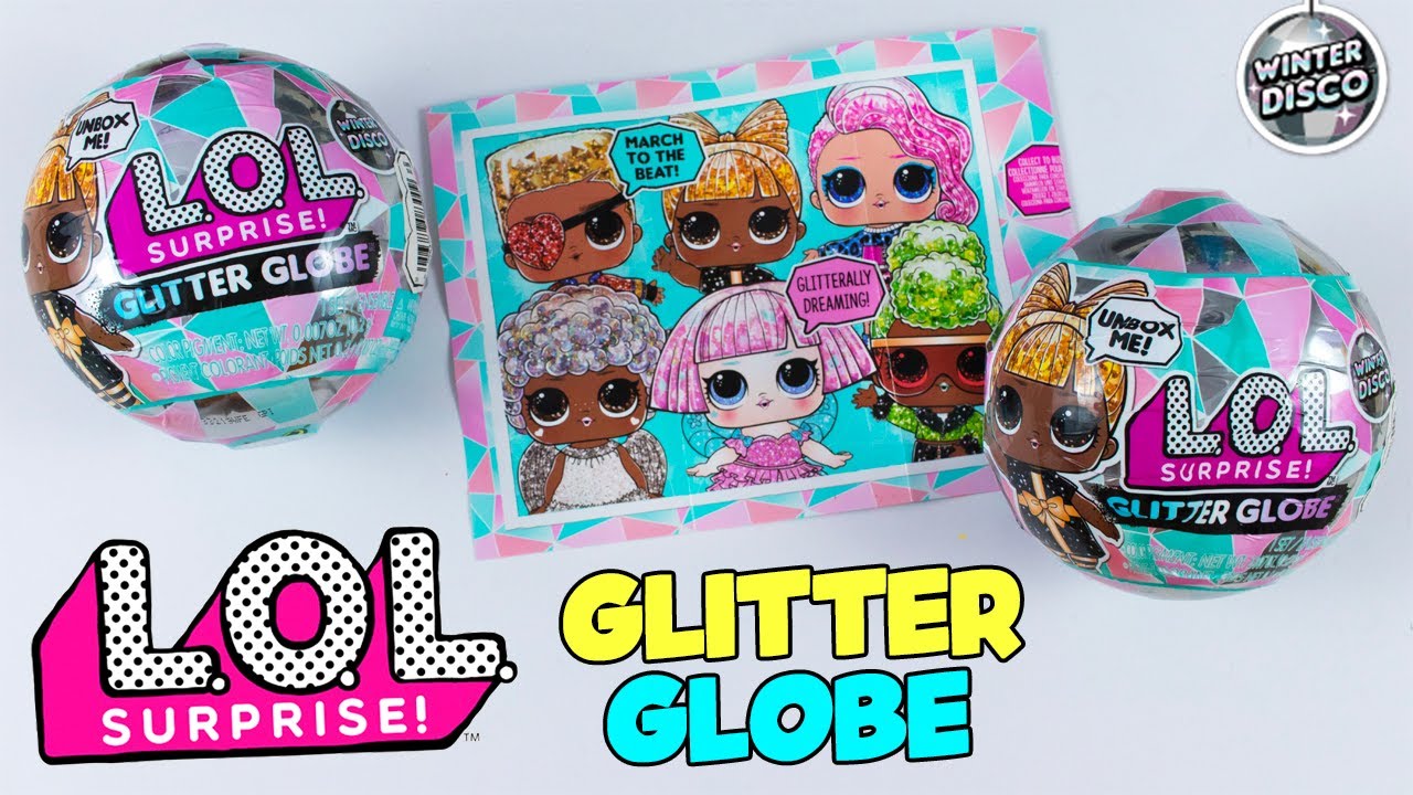 FINALMENTE L'HO TROVATA! APRO DUE LOL SURPRISE GLITTER GLOBE