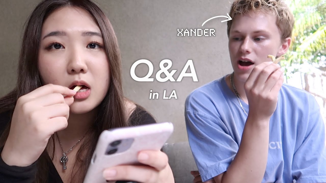 LA에서 인앤아웃 먹으면서 Q&A with 잰더