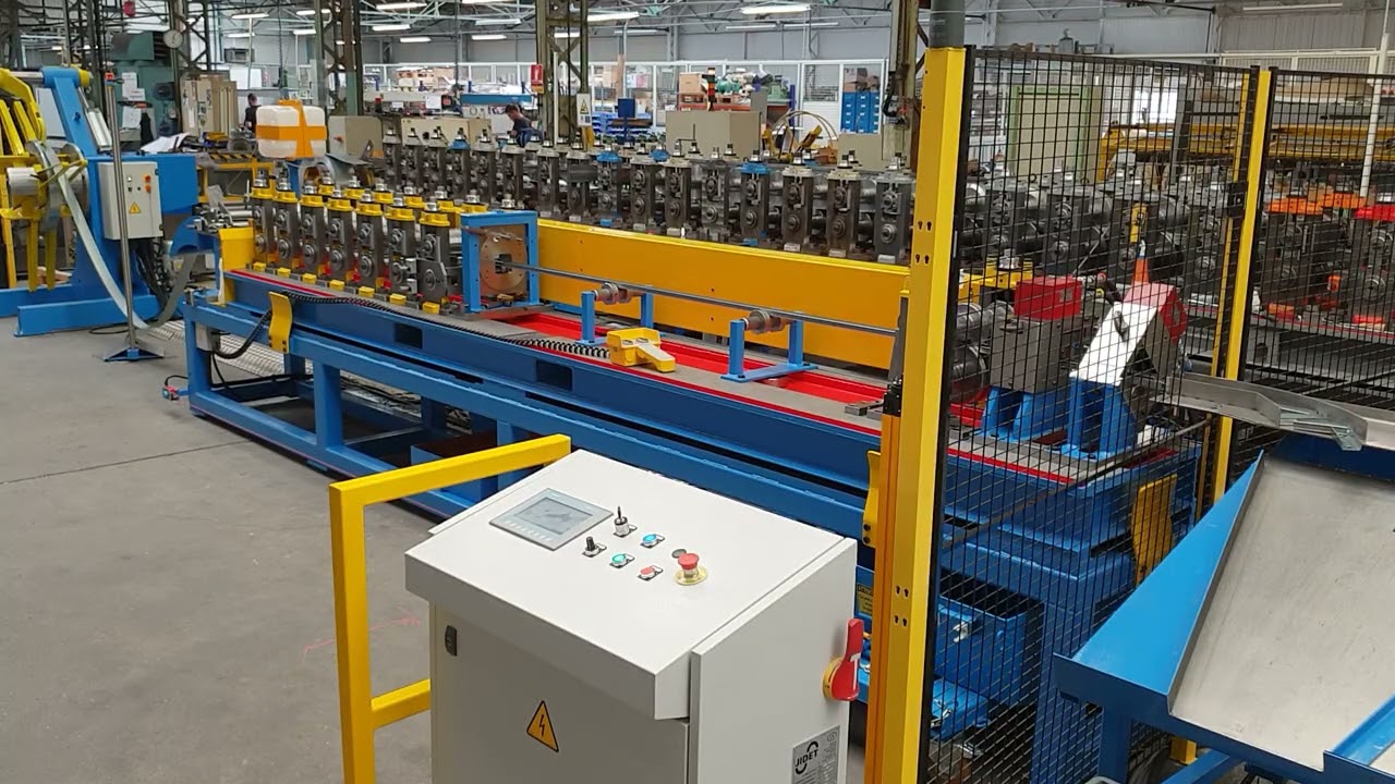 Ligne de profilage profil U