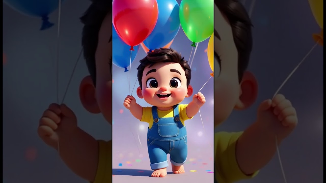Happy Birthday Song for Kids 🎉 | Fun Birthday Rhymes