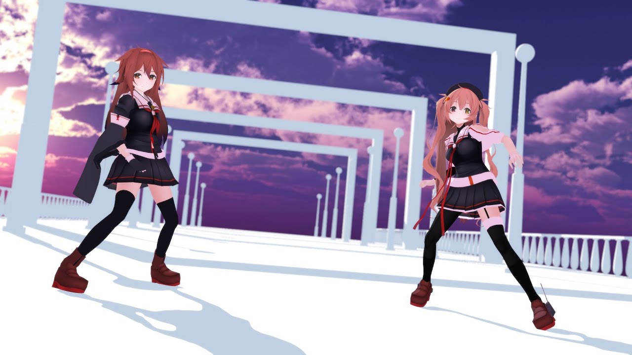 【艦これMMD】DAYBREAK FRONTLINE【カメラ配布あり】
